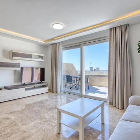 Apartment Rooftop Pool Sensations With Wifi And Ac By 360 Estates Mellieha